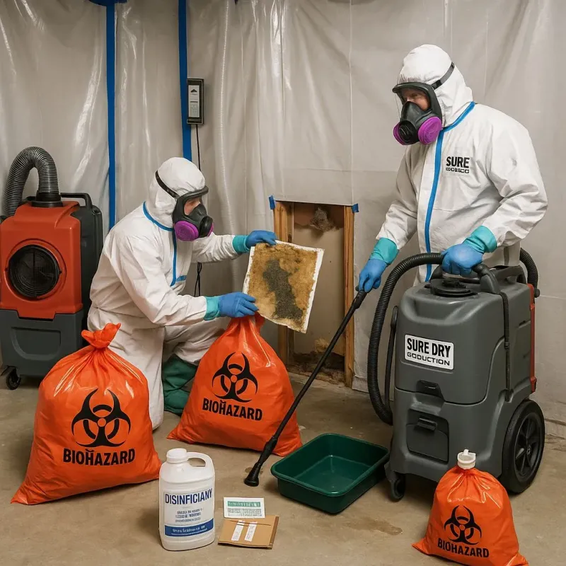 Contaminated Water Handling Protocols process in Moody, AL