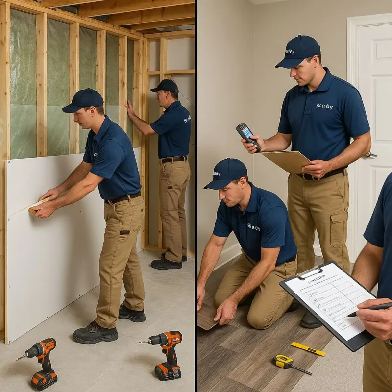 Repairs and Reconstruction process in Moody, AL